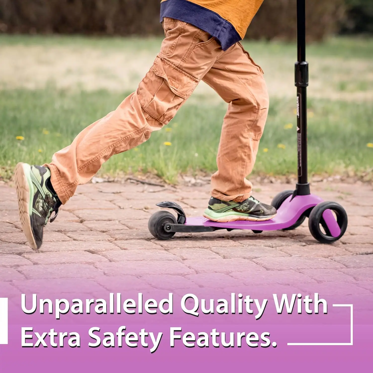 Trottinettes pour tout-petits – Trottinette à 3 roues pour enfants avec guidon réglable – Le GoScoot MAX est parfait pour les enfants et les tout-petits