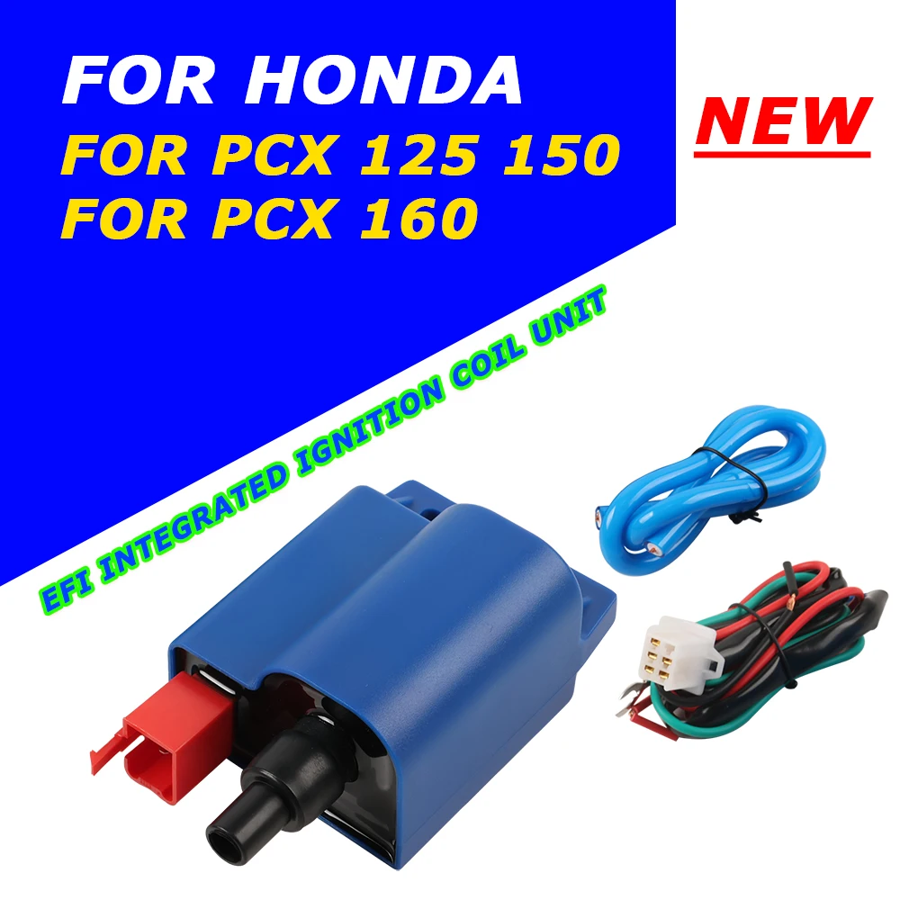 Motorcycle Electronic Fuel Injection Ignition Coil‌ EFI Connector lgnition Switch For HONDA PCX125 PCX150 PCX160 PCX 125 150 160