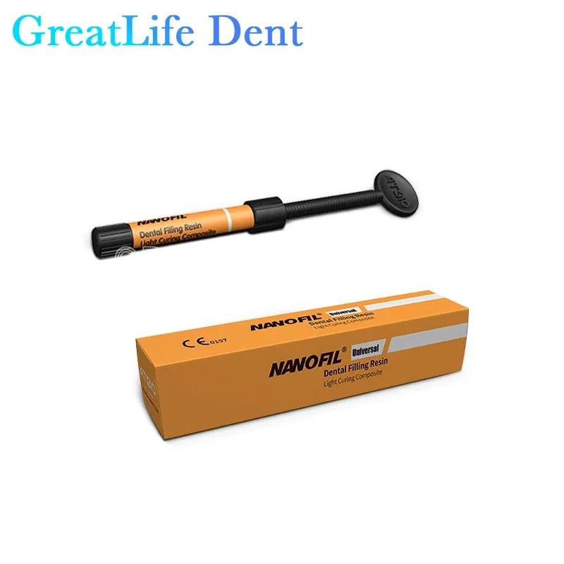 

GreatLife Dent Dental Filling Resin Cavity Front Teeth Cover Simulated Missing Teeth Crown Filling Resin Light Curing Composite
