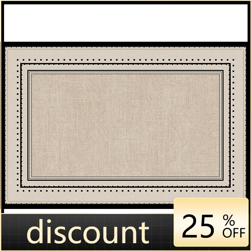 

LMM modern simple, no-wash, erasable, light luxury, high-end sense, no care, waterproof sofa floor mat