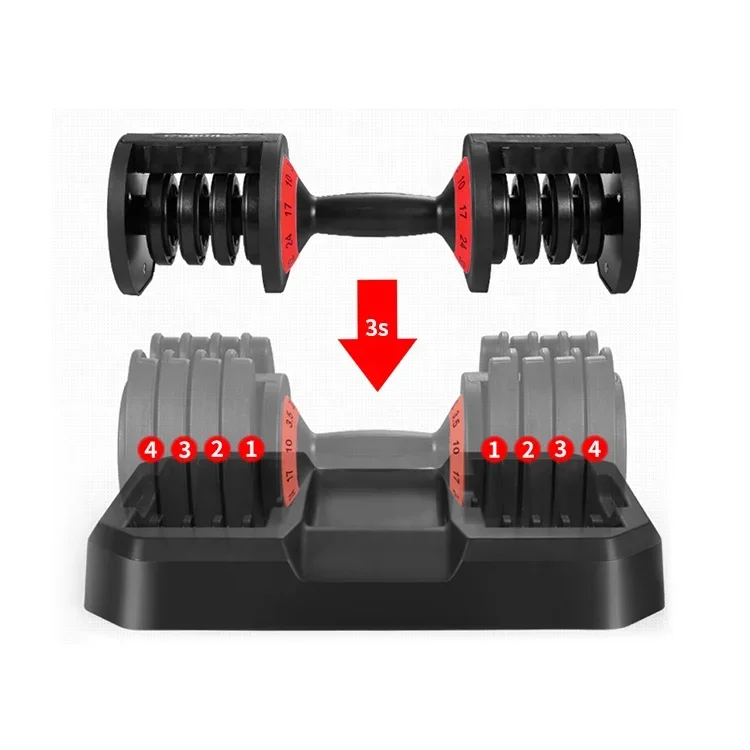 

Dumbbell Sets 20Kg Large Free Weights Fitness Dumbells For Gym Exercise