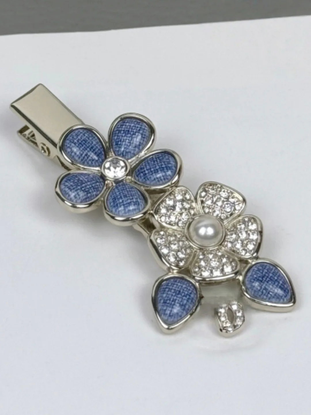 faionable-blue-diamond-embedded-hair-clip-clip-flower-pattern-sli-hair-accories-ele-hairpins-set