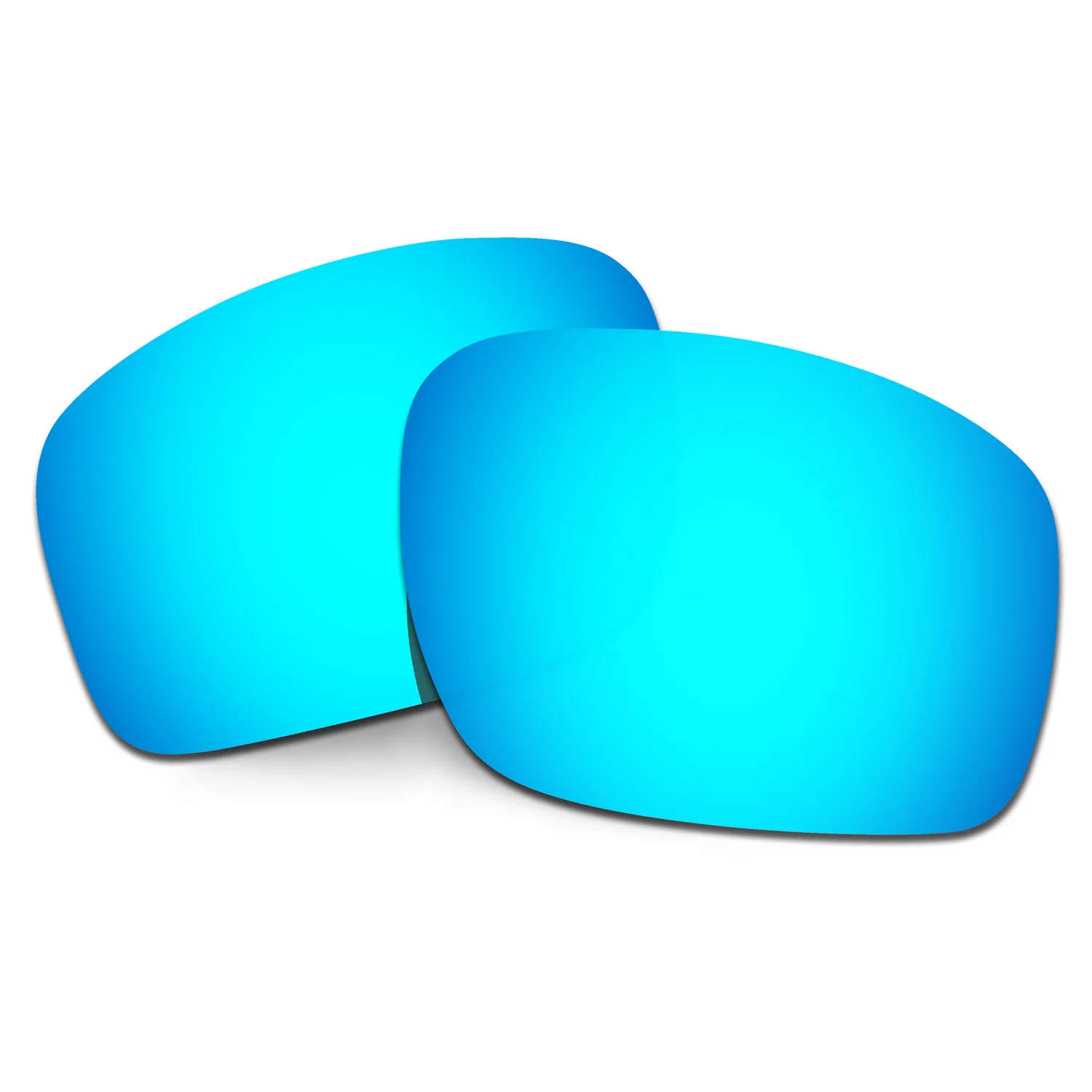 

HKUCO Replacement Lenses For SI Ballistic Shocktube OO9329 Sunglasses Blue Polarized