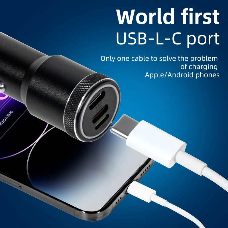 

30W Car Charger Fast Charger Type C Charger Quick Charge For IPhone 11 15 Xiaomi Samsung Huawei GPS Travel Charger Adaptor