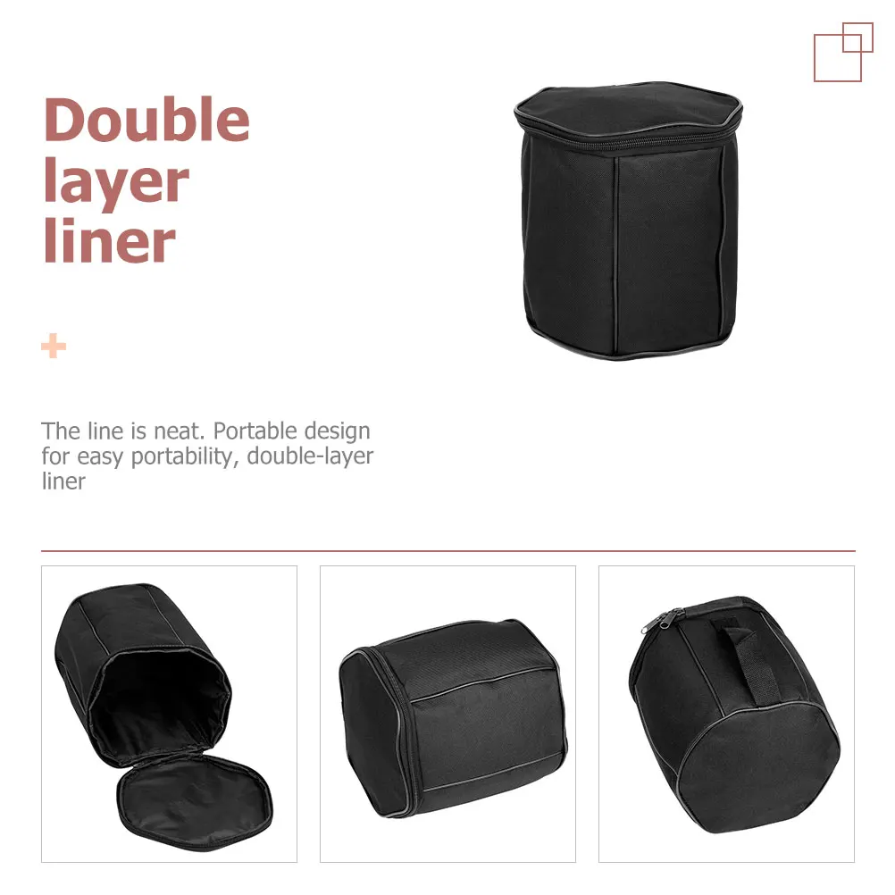 

Hexagon Accordion Handbag Storage Bag With Random Zipper Organizer Case For Music Accessories
