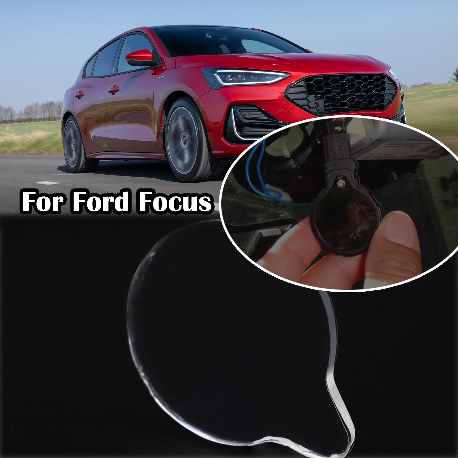 For Ford Focus MK3 MK4 Rain Light Sensor Gel Pad Adhesive Film Silicone Cushion Windscreen Chip Repair Kit Multi-Purpose Tape