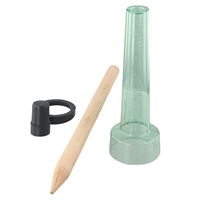 Measurement Tool Rain Gauge 5.5 Inches Transparent Garden Outdoor Yard Transparent Measuring Cup New Practical