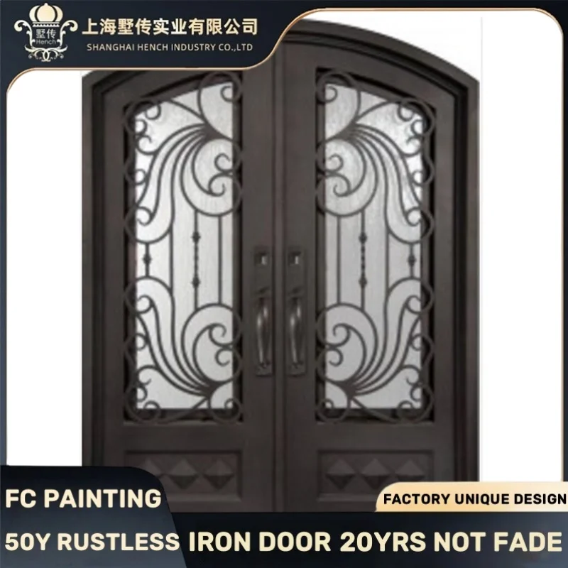 Maßge schneiderte schmiede eiserne Tür