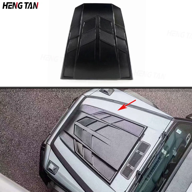 

Carbon Fiber Car Front Bumper Engine Cover Hood Bonnet Vent Parts For Mercedes Benz G-Class W464 G500 G550 2019+ Body kit