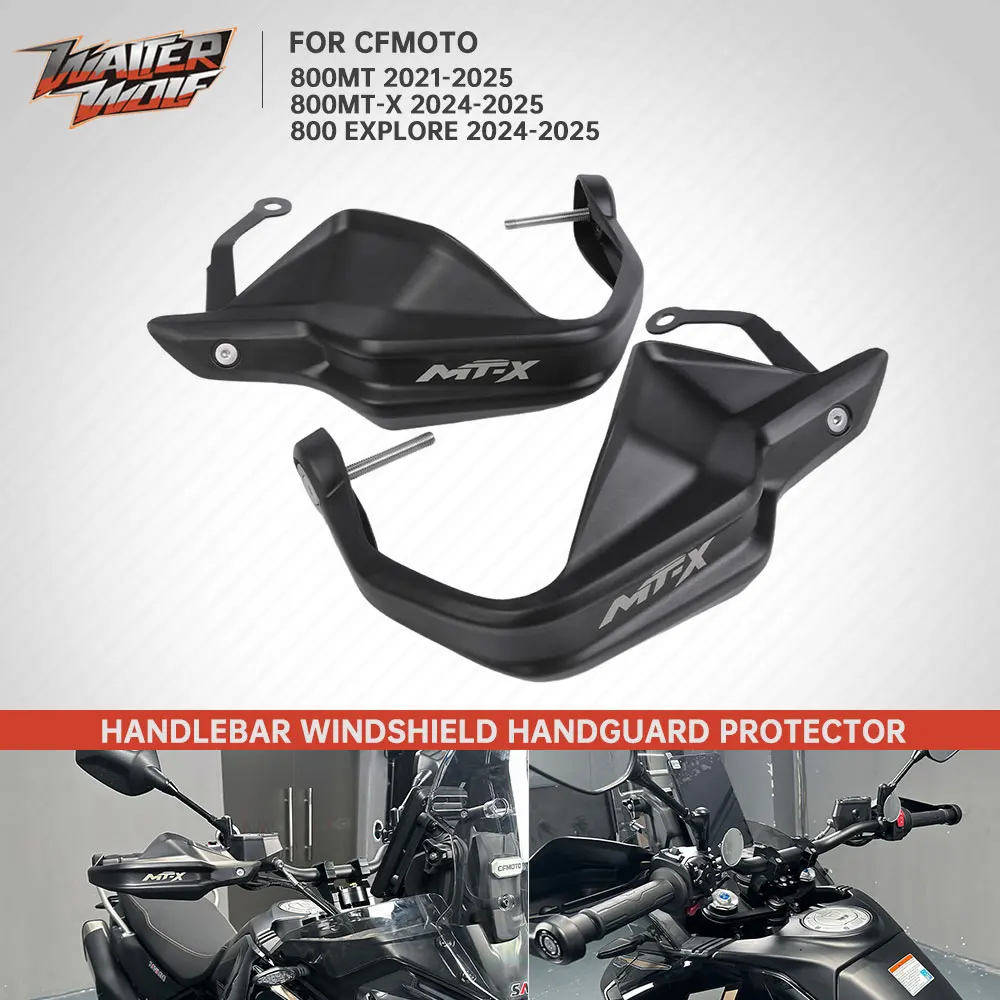 

Motorcycle Hand Guards Handguard For CFMOTO 800MT-X 800MT 800MTX MT-X800 MT800 800 Explore 2021-2025 Handlebar Windshield MT X