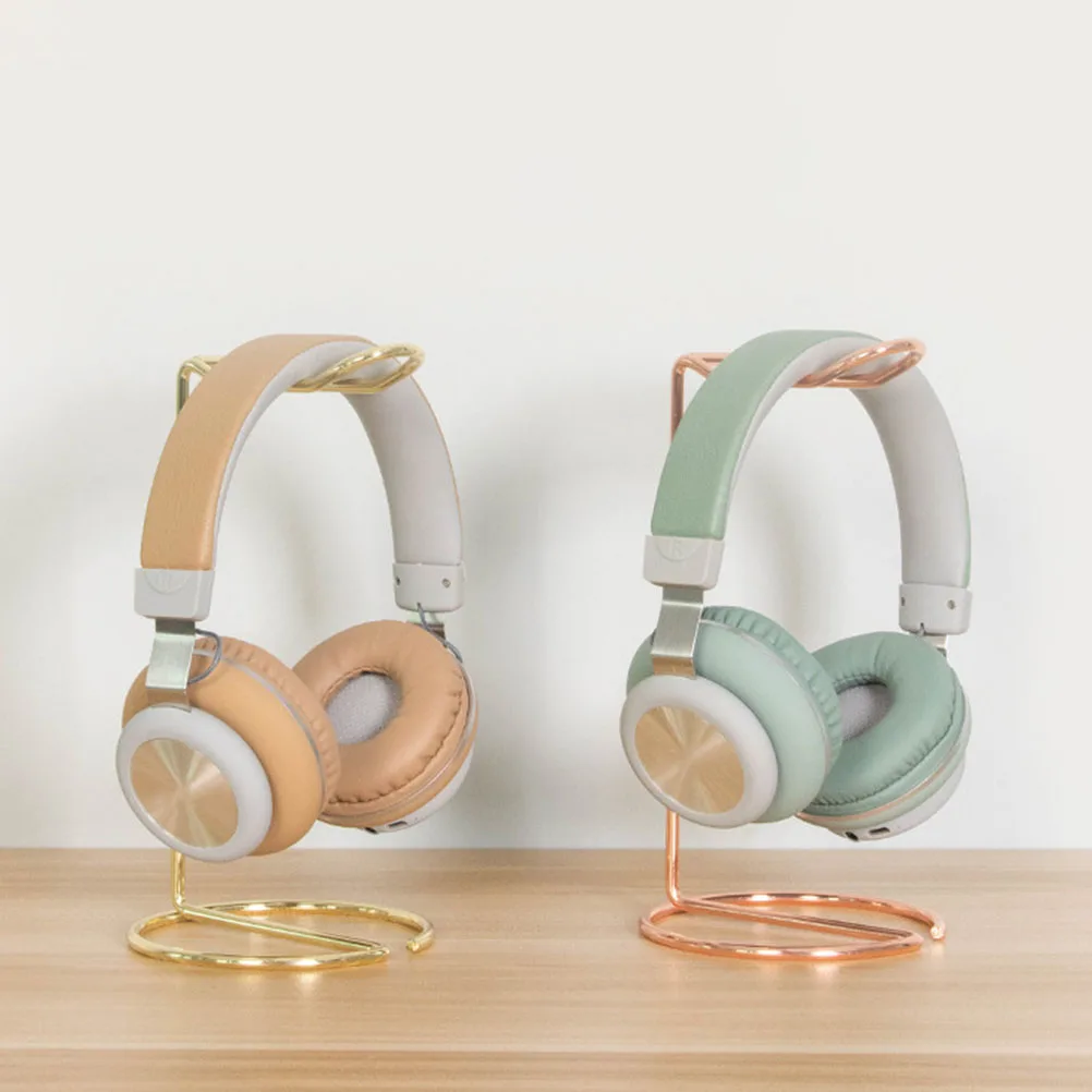 

Headset St High Grade Alloy Desktop Holder for Headphones Earphone Rack Accessories Sturdy Structure Clean Look Home