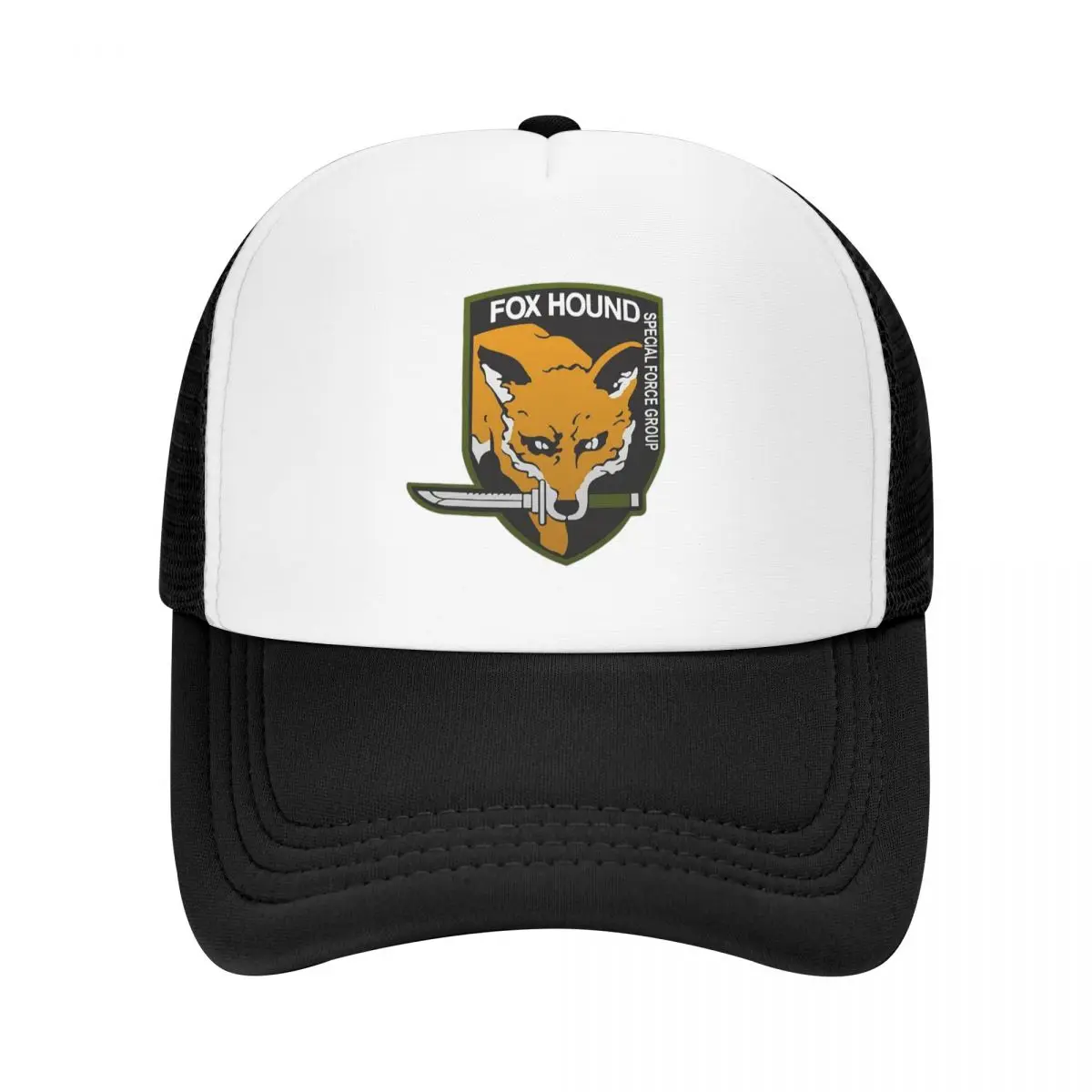 Fox Hound Special Force Group Cap Fashion Mesh Baseball Caps Adjustable Hat Hip Hop Summer Unisex Baseball Hats Polychromatic