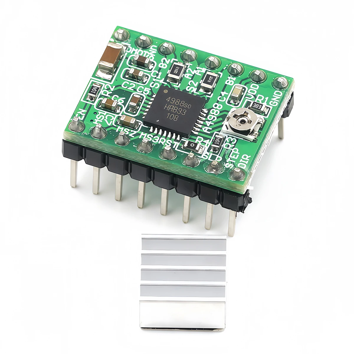 A4988 DRV8825 3D Printer Parts StepStick Stepper Motor Driver Module with Heat Sink Carrier Reprap RAMPS 1.4 Compatible Arduino