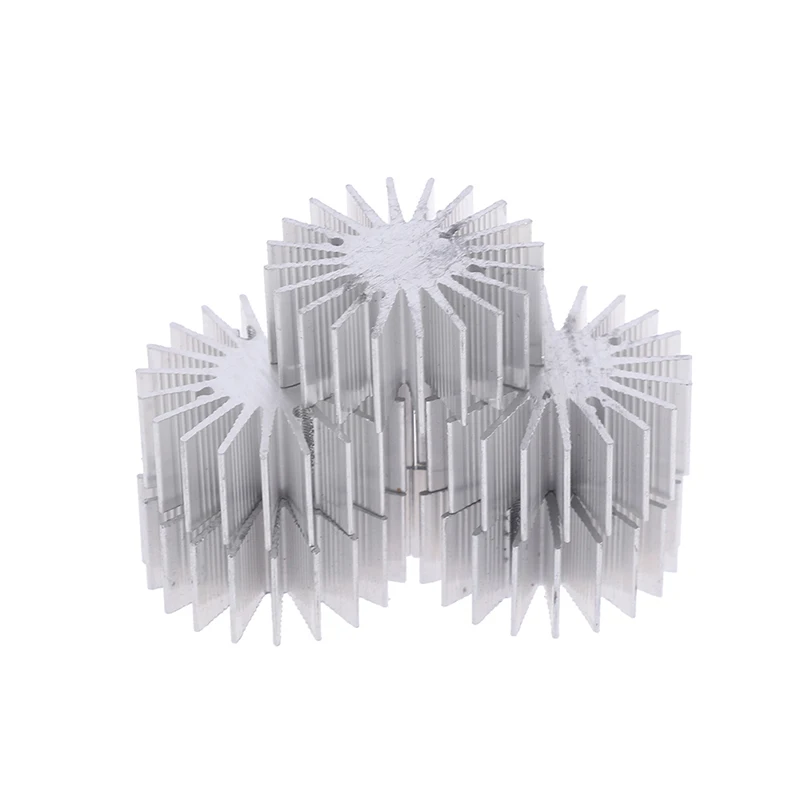 5PC 1W 3W LED Radiator aluminiowy grzejnik do lampy gospodarstwa domowego zamiennik 36mm średnica wysokość 15mm Radiator