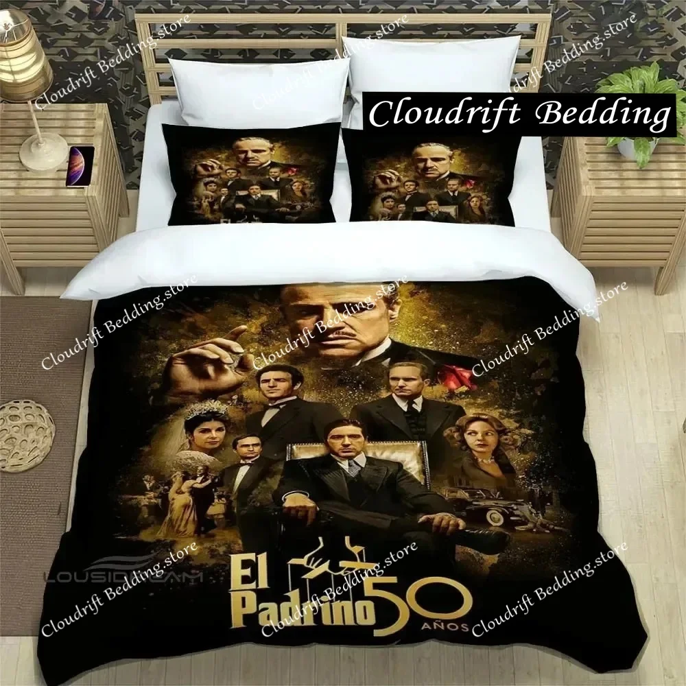 

3D Print The Godfather Printed Bedding Sets Exquisite Bed Supplies Set Bed Comforter Luxury Birthday Gift Duvet Cover Set