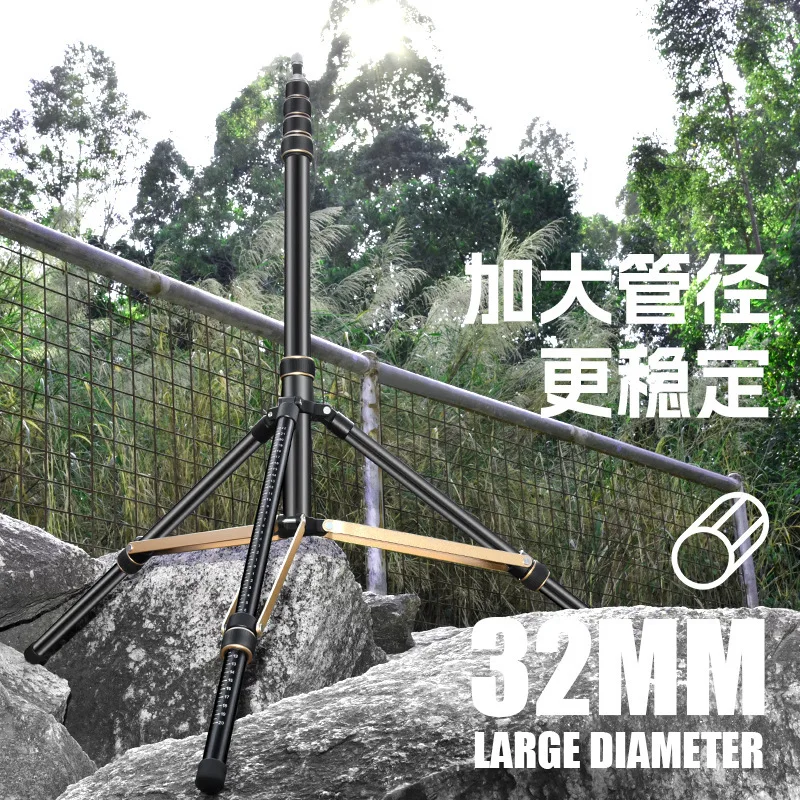 LS325 سبائك الألومنيوم قوس التصوير قوس ترايبود LED ملء الضوء حامل مصباح تعديل متعدد الزوايا #5