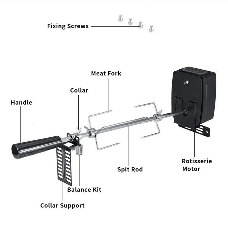 for Simple Household Barbecue Grill Automatic Flip Outdoor Stainless Steel Electric Portable Barbecue Grill