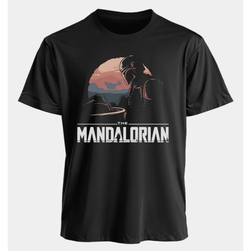 

Star Wars Peripheral Printed Cotton Short Sleeve Men's and Women's 2025 Summer Fashion Sports Loose Daily Pass Crew Neck T-Shirt