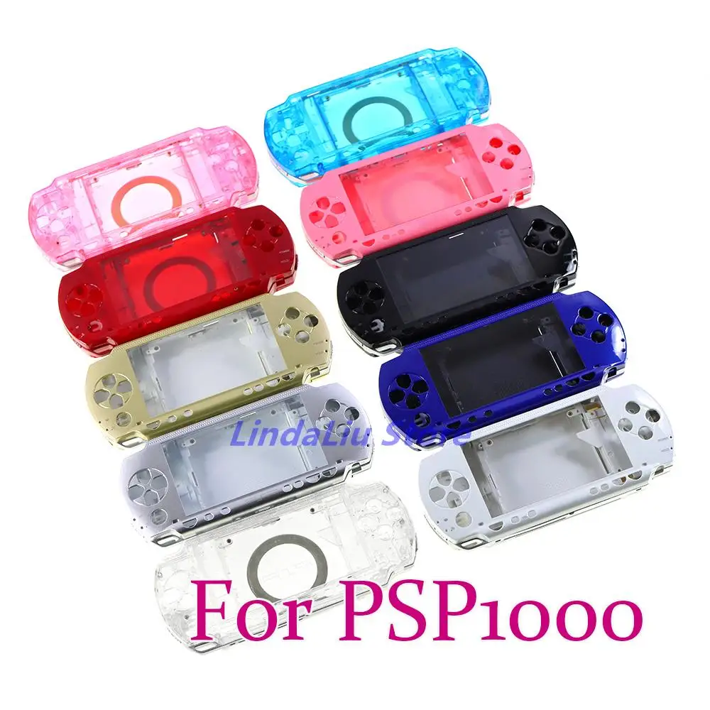 

3sets Full Housing Shell Cover Case with buttons screws For PSP 1000 PSP1000 Replacement Parts