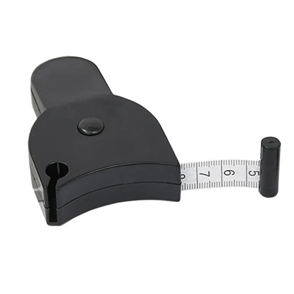 Fita métrica telescópica automática, 150cm, para medição corporal e perda de peso, alfaiate, costura, artesanato, pano