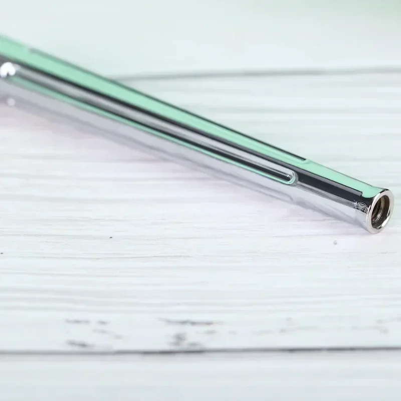 Yaqi Męski Globe Trotter Chromowany Mosiężny Uchwyt do Maszynki do Golenia Bezpieczeństwa Przenośny Wymienny Uchwyt do Maszynki Nowy Modny Prosty Uchwyt