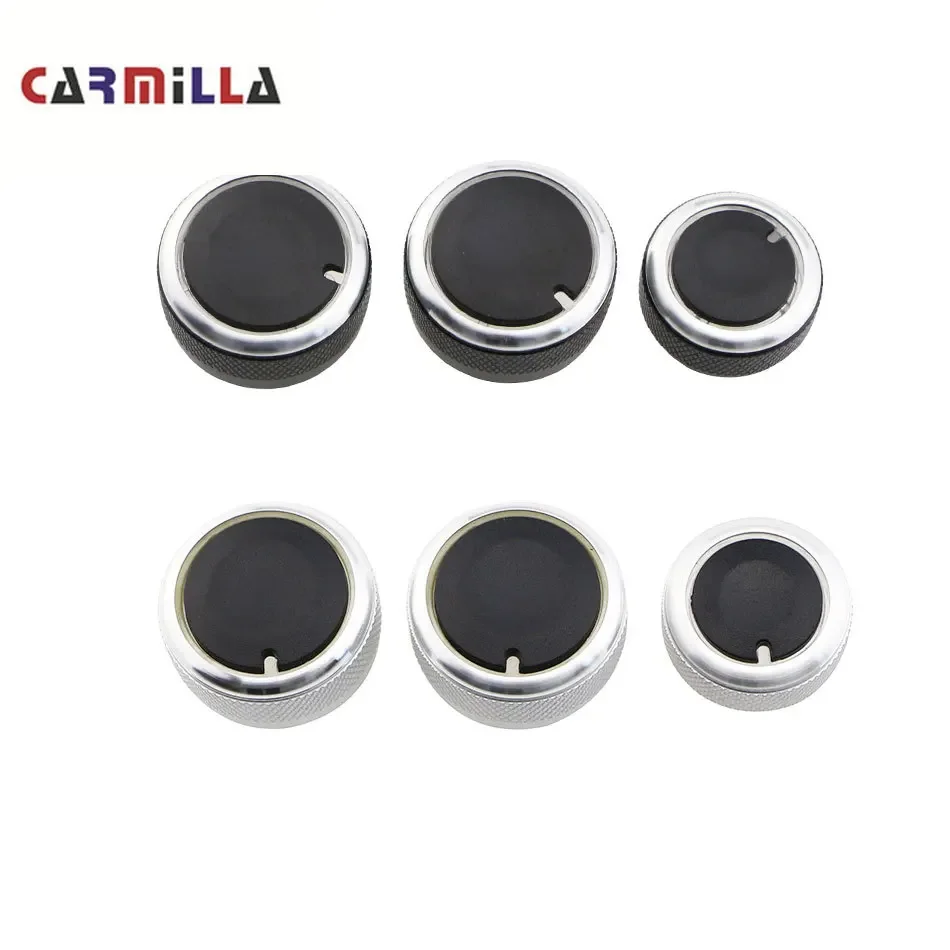 Car AC Knob Air Conditioning Switch Knobs for Volkswagen VW Golf 5 MK5 Caddy Tiguan Touran Passta B6 B7 3C for Skoda Octavia A5