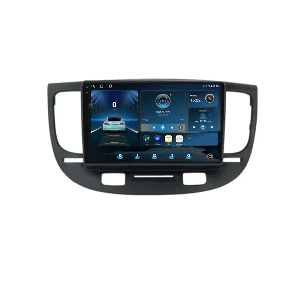 Voor Kia RIO 2 RIO2 2005 - 2011 Android 16 Bluetooth WIFI autoradio multimediaspeler GPS geen 2 Din gratis auto 360 camera 4G - afbeelding 2