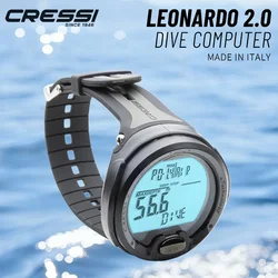 Cressi Diving Computer Watch Underwater Professional Scuba Equipment Single Button Leonardo