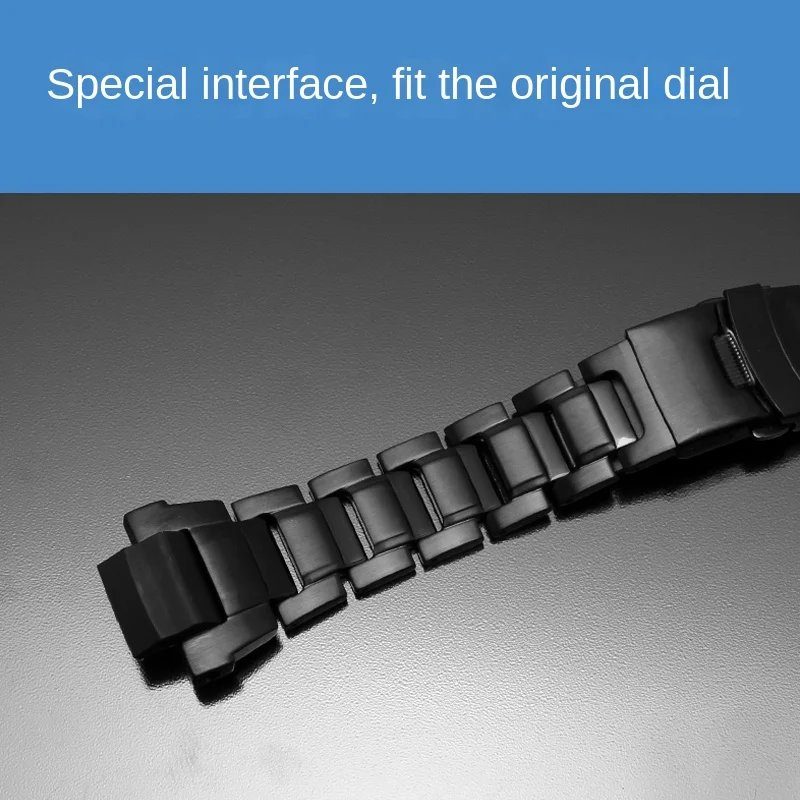 For Casio Strap G-SHOCK Series 5121 GW-3000/3500/2000 G-1000 Man\'s Black Stainless Steel Watch band Bracelet Watch Accessories