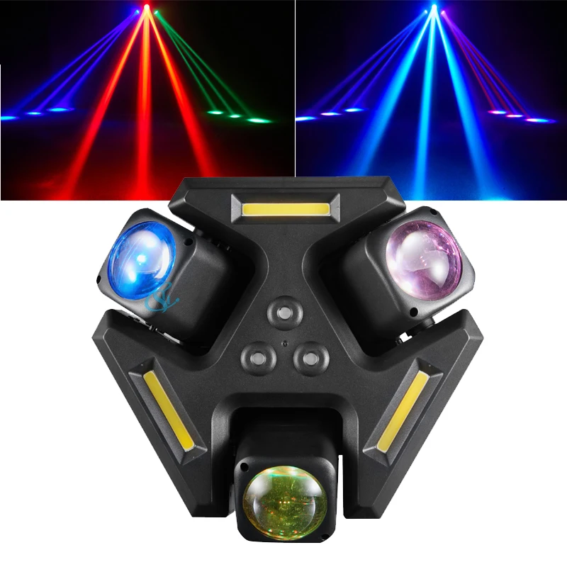 LED 150W Bar DJ Moving Head Lights Stage Disco DJ Obrotowe światło stroboskopowe DMX 512 na imprezę świąteczną