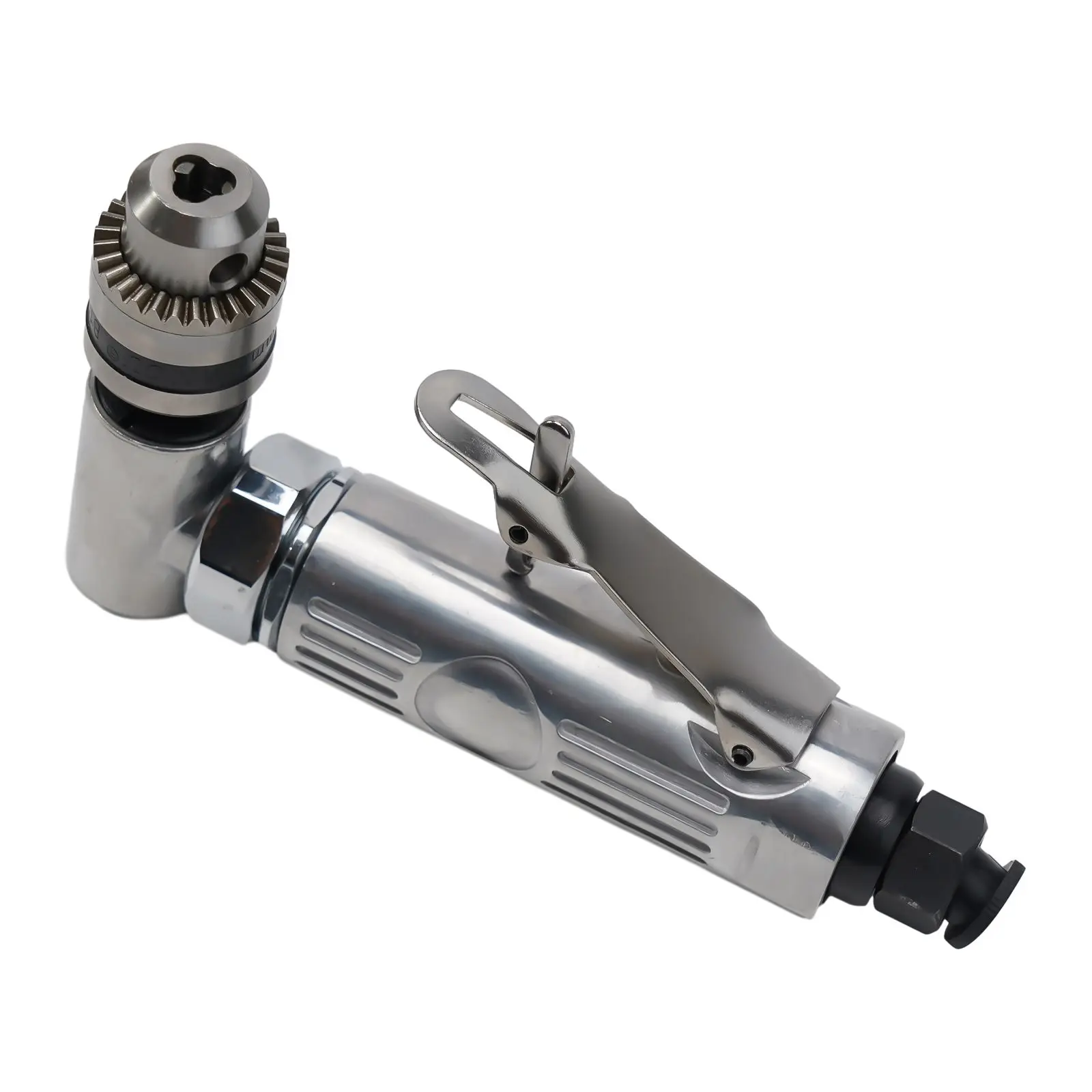 Pneumatic 90 Degree Drill Perfectly Suited for Small Environments Promoting Safety through Effective Exhaust Design