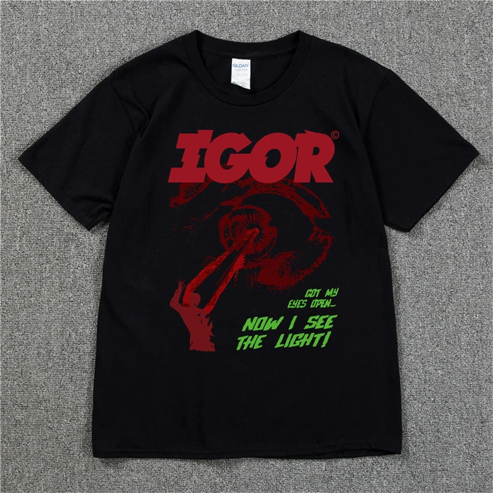 Wang Igor Tyler The Creator Rapper Hip Hop Music Shirt Cotton Men T Shirt Casual Short Sleeve Tee Unisex Swag Tshirt Graphic Top