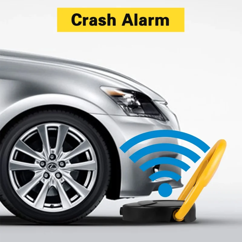 IP66 Automatic Parking Lock with Remote Control Auto Induction Alarm Waterproof Private Car Latch Carport Driveway Space Guard