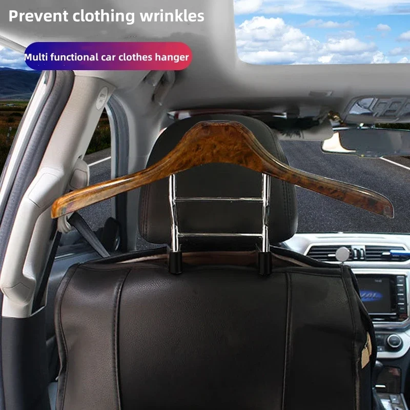 

Universal Car Coat Hangers Back Seat Headrest Coat Clothes Hanger Jackets Suits Holder Rack Auto Supplies