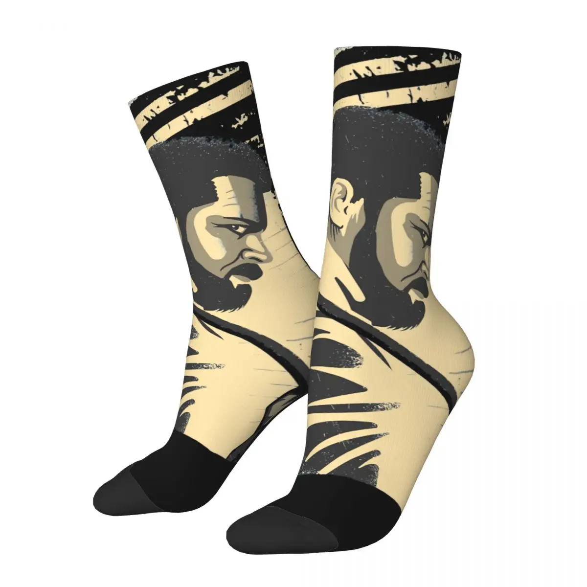 Funny Happy Butcher Side Face Classic Men's Socks Vintage Harajuku The Boys Billy TV Show Hip Hop Novelty Crew Crazy Sock