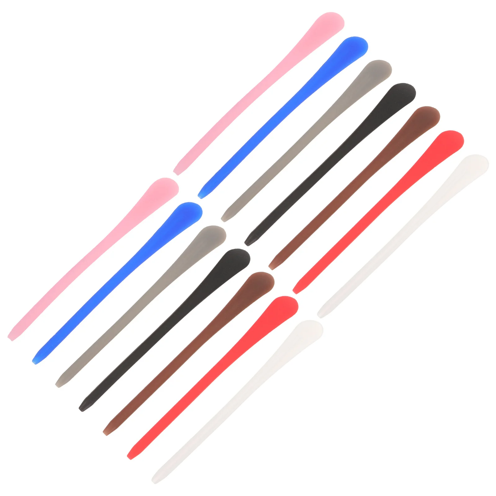

14pcs Glasses Ear Leg Sleeve Silicone Non-Slip Eyeglass Temple Tips Durable Eyeglass Accessories For Eyewear
