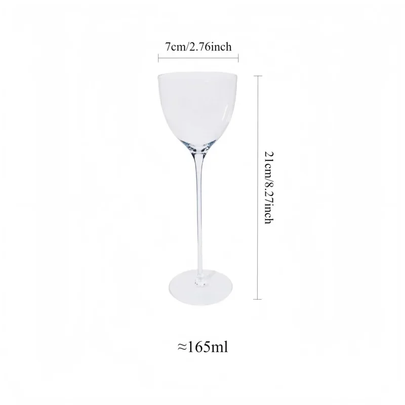 New Japanese Kimura Wine Glass Cup Superhigh Nick Nora Cocktail Glasses Party Martini Red Wine Cup Barware Cups Goblet Drinkware