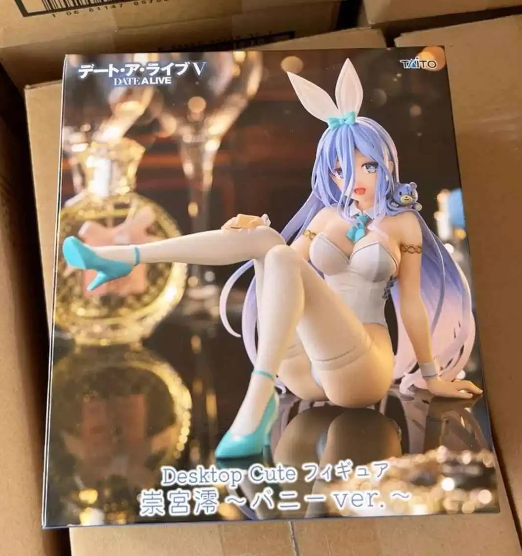 TAiTO Figurine de bureau mignonne DATE A LIVE IV Takamiya Mio style Bunny Girl