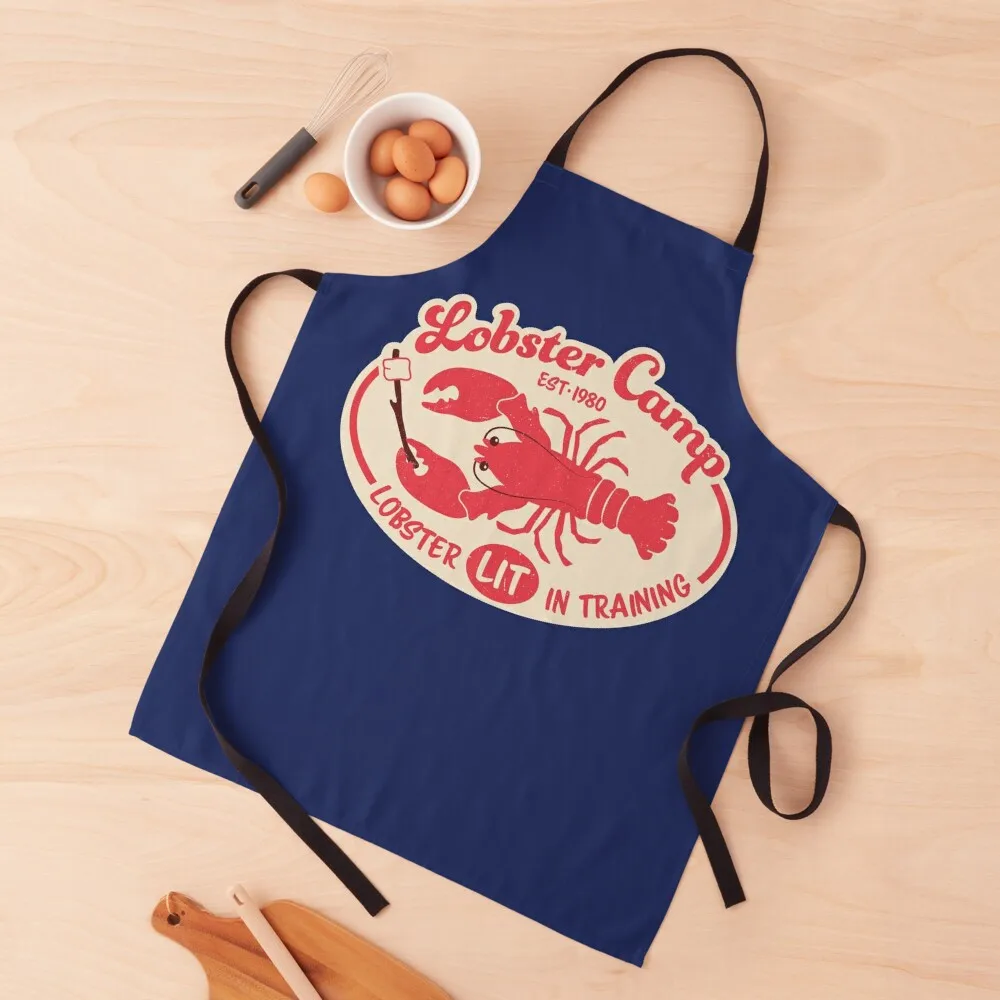 

Lobster Camp Apron Things For Kitchen for kitchen useful For Cooking innovative kitchen and home items Apron