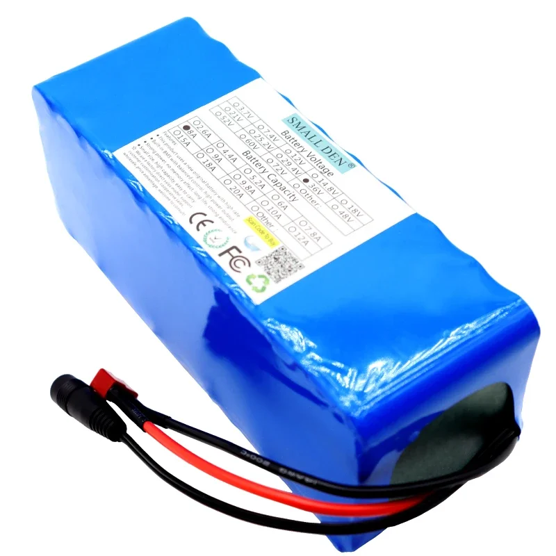 Imagem -03 - Bateria de Lítio Recarregável 36v 8ah 18650 10s4p 42v 350w 500w de Alta Capacidade Bateria do Poder Superior com Bms