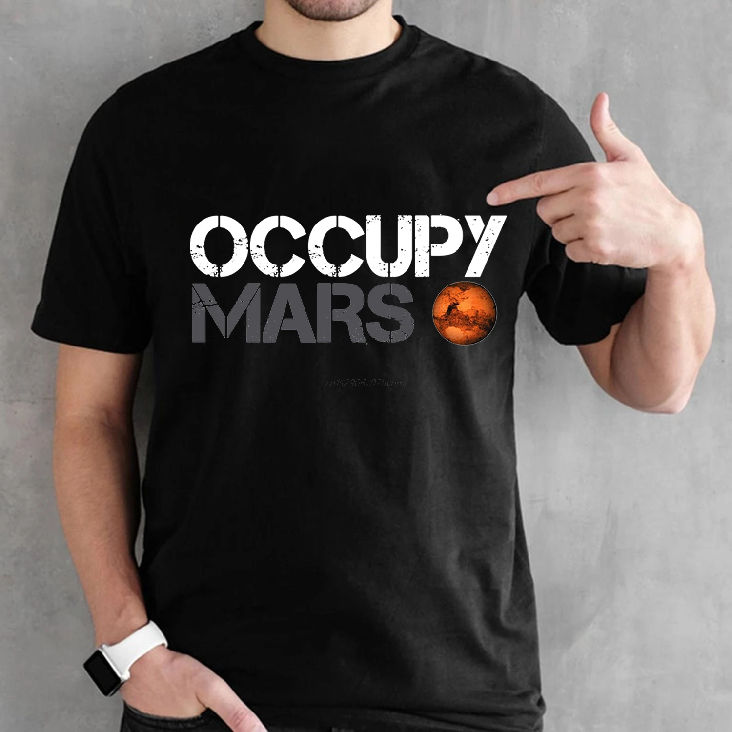 

Space X T shirt Tees Casual Top design Popualr Occupy Tee SHIRT