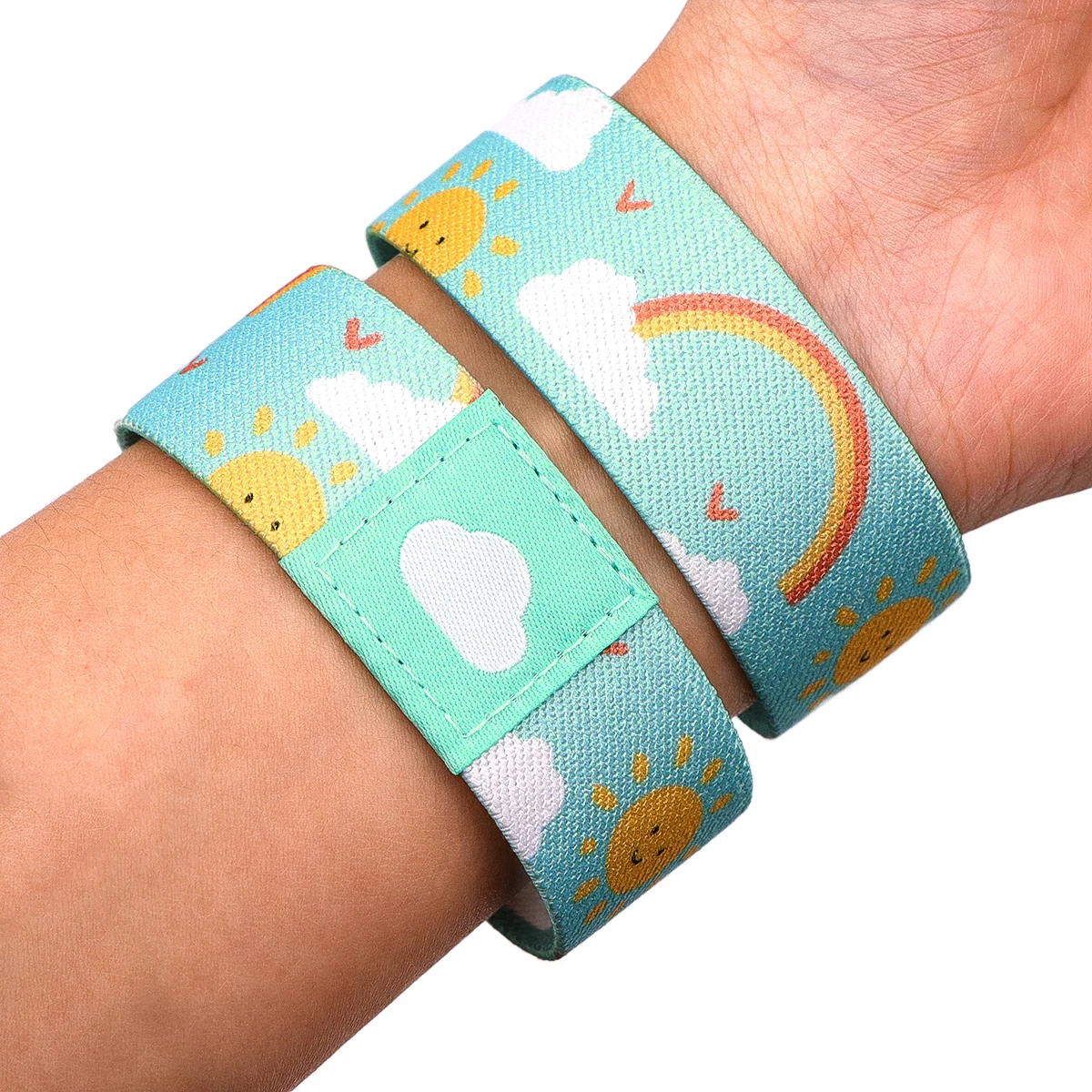 أنت بلدي أشعة الشمس سوار للنساء الرجال قوس قزح مطاطا الرياضة معصمه أساور الموضة مجوهرات الفن اكسسوارات الهدايا