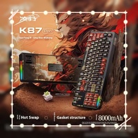 Lingbao K87 pro Game Mechanical Wireless Bluetooth Keyboard 3-Mode E-Sports Customizable Wukong Black Myth Computer Peripherals
