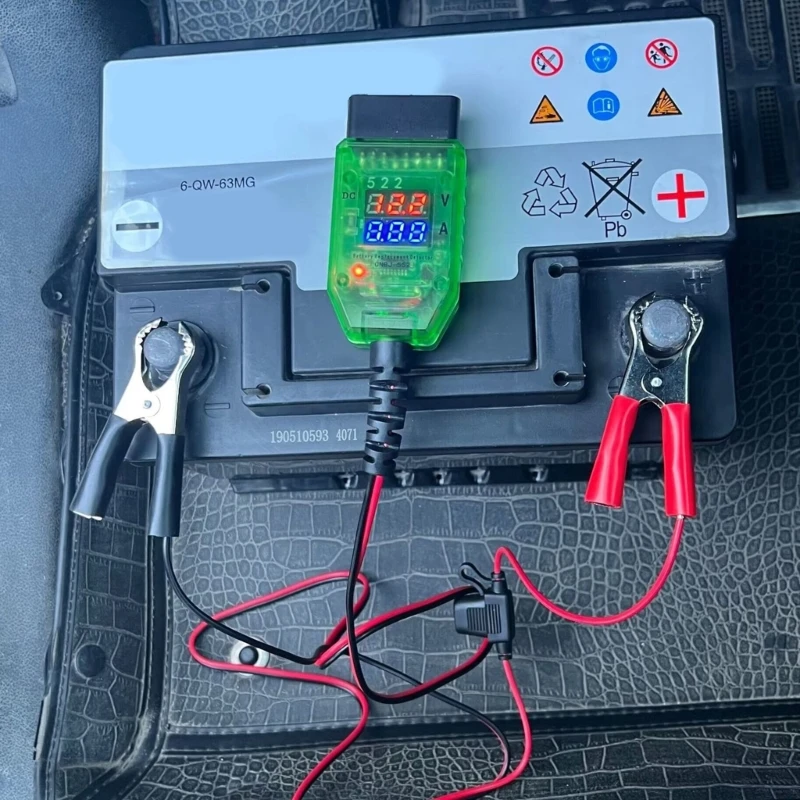 H3CE Portable Car Battery Leak Detection Tool for Replacement without Power Loss