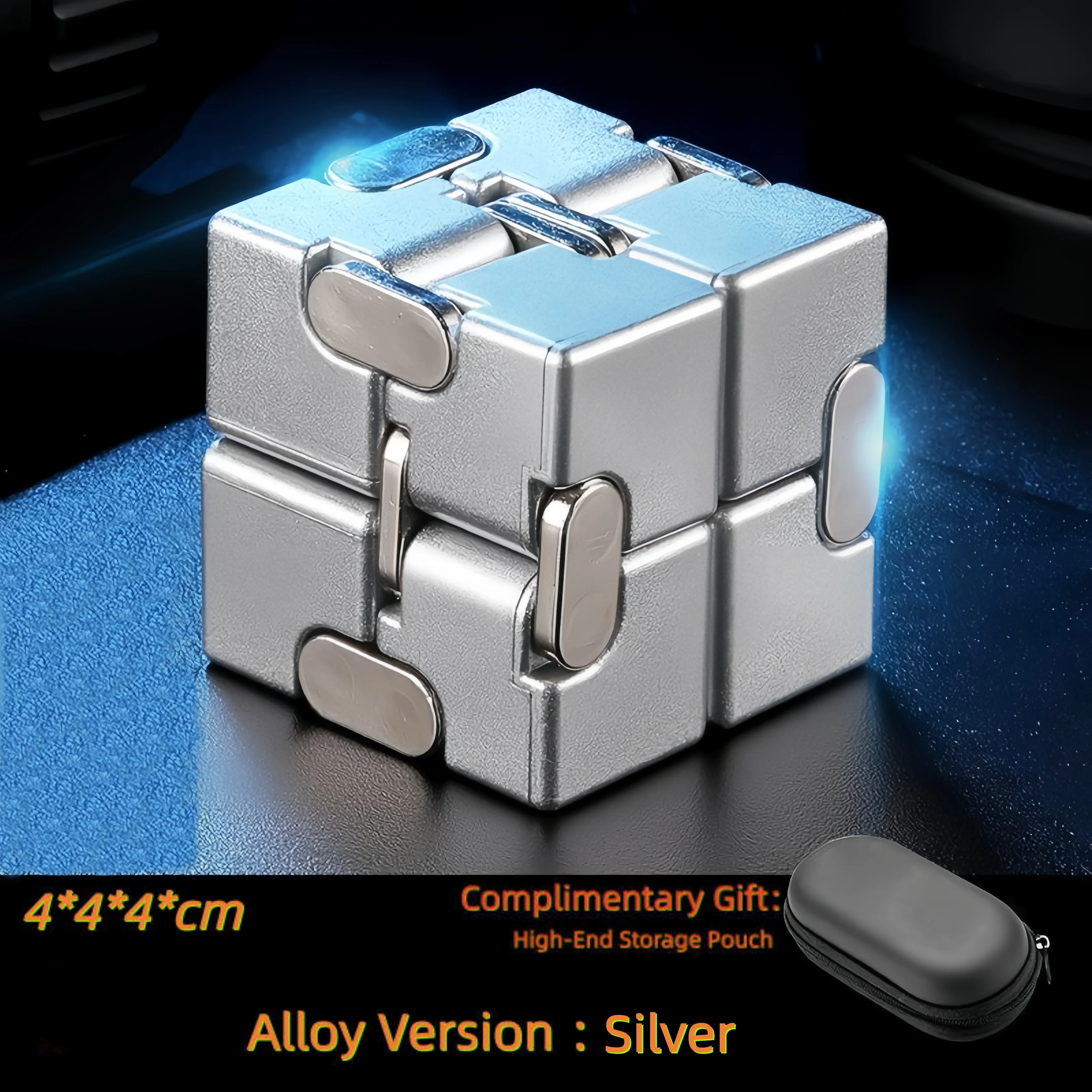 Legering Infinity Cube Fidget Toy Ultra-duurzaam sensorisch 
