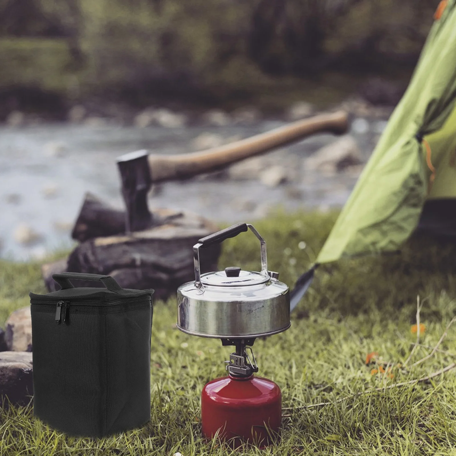

Gas Tank Storage Bag Camping Canister Protective Case Portable Propane Lantern Carrying Pouch Outdoor Cylinder Bag Versatile