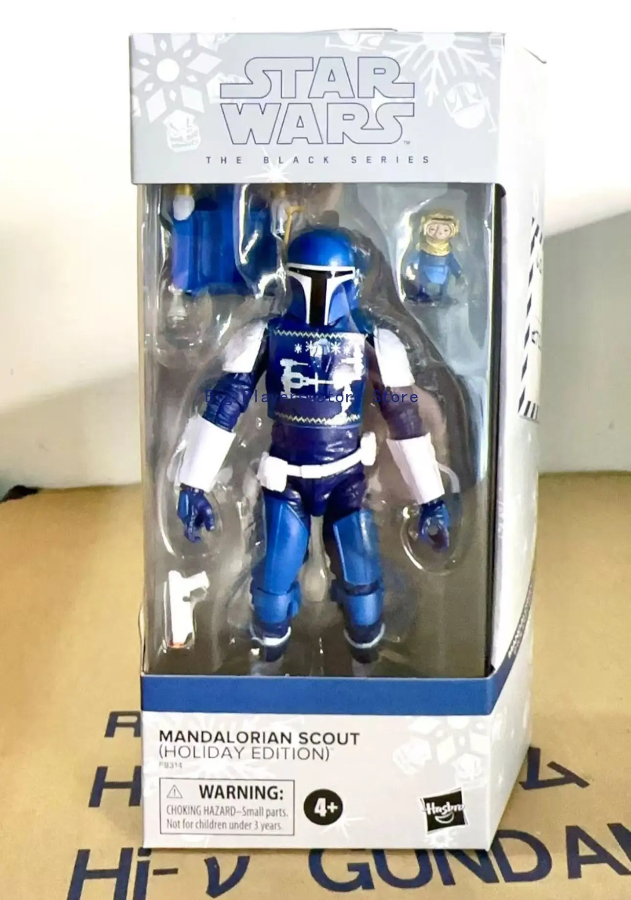

Hasbro Star Wars Christmas Edition The Mandalorian Scout 6-Inch Action Figure