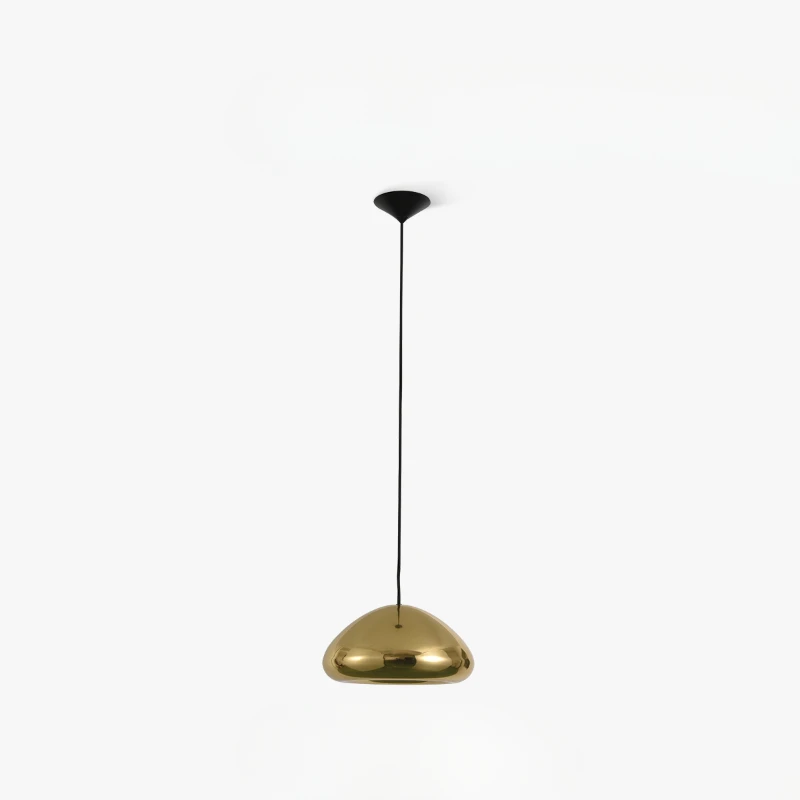 

All copper single-head chandelier, post-modern, minimalist bar, dining room, hallway, golden bedside lamp