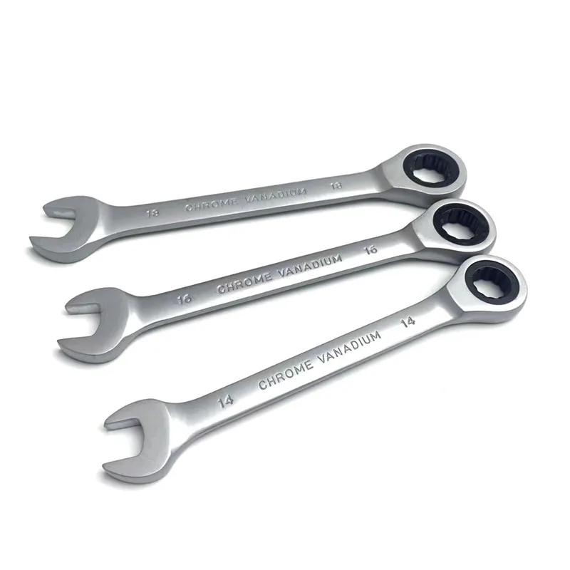 

Ratcheting Combination Wrench Set, 8-22mm Metric Flex Head Ratcheting Wrench, Chrome Vanadium Steel Spanner with Bag