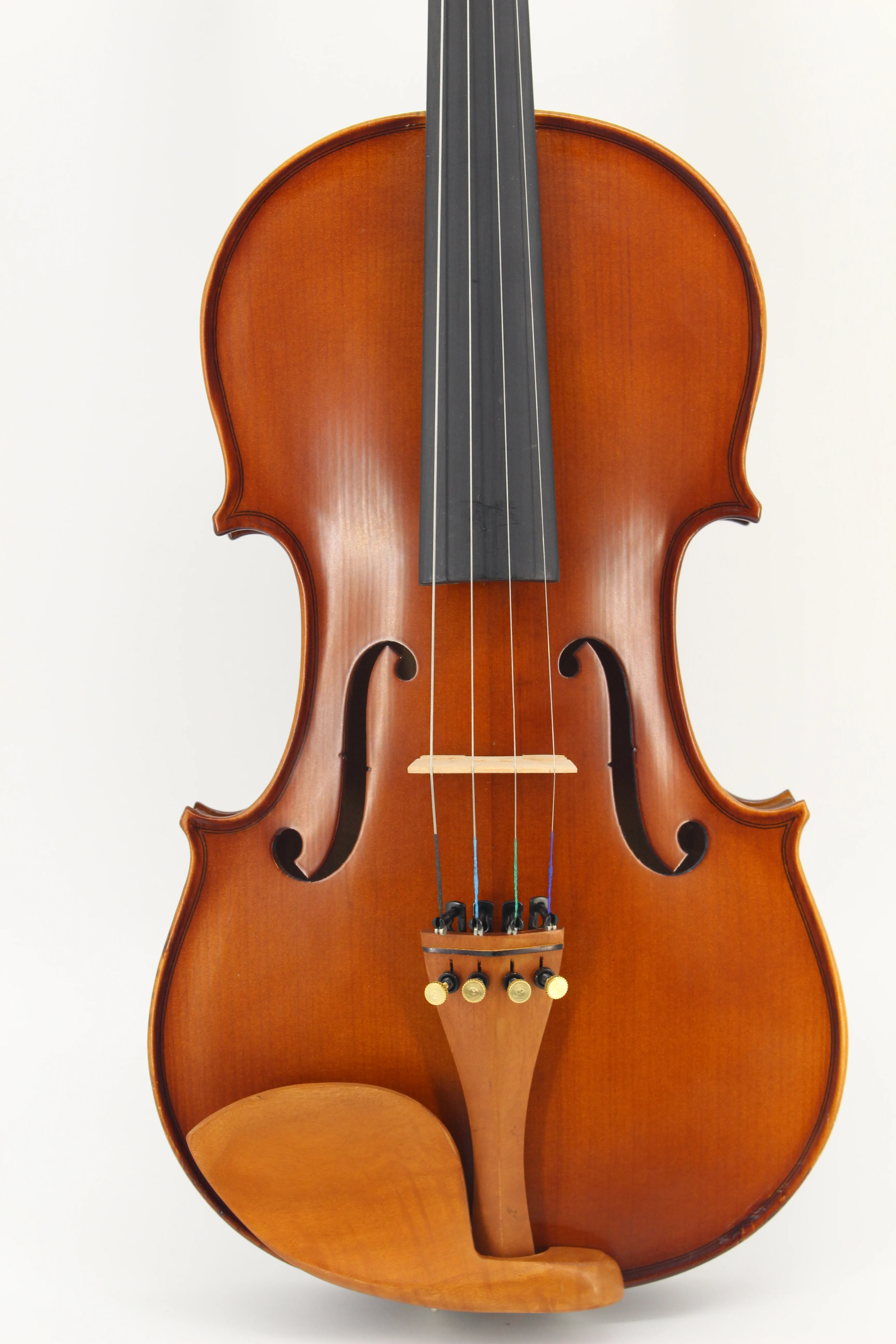 

Top Grade 4/4 Full Size Acoustic Violin Premium Solid Wood Stringed Musical Instrument For Student Beginners Practice